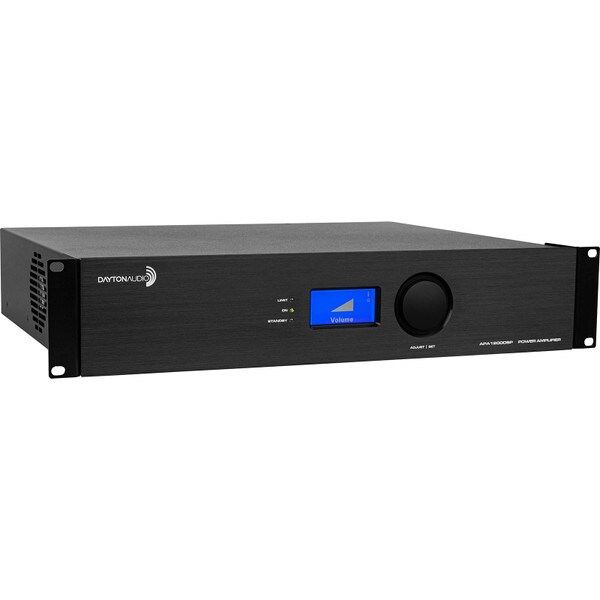 Main product image for Dayton Audio APA1200DSP 1200 watt Subwoofer Amplifier with Integrated Digital Signal Processing300-1000